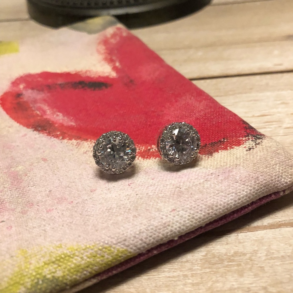 Diamond earrings